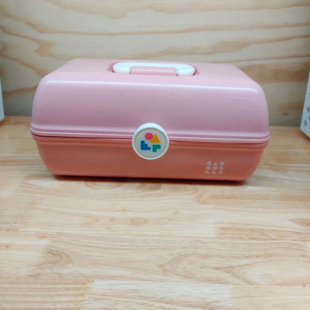 Vintage EUC Caboodle Cosmetic case Organizer Holder Multifunctional 90's Y2K